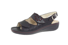 Load image into Gallery viewer, HALLUX BETT TWO STRAP SANDAL WITH CUTOUTS 43-4030